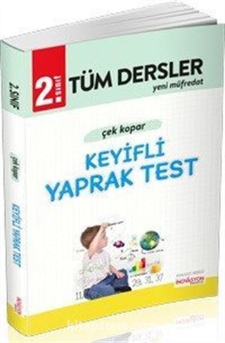 2. Sınıf Tüm Dersler Çek Kopar Keyifli Yaprak Test