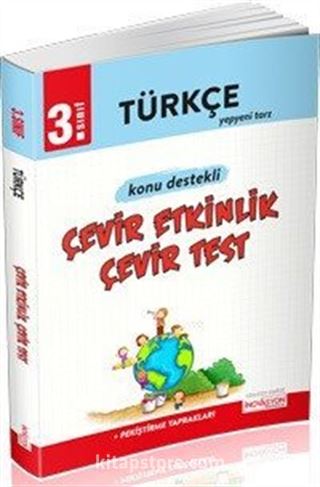 3. Sınıf Türkçe Çevir Etkinlik Çevir Test