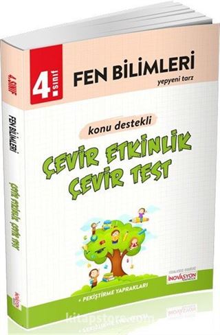 4.Sınıf Fen Bilimleri Çevir Etkinlik Çevir Test