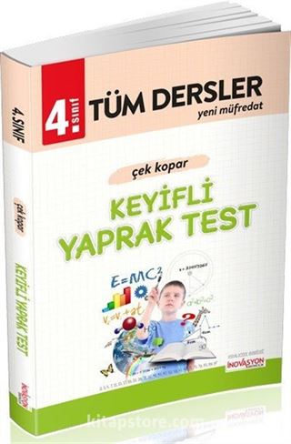 4.Sınıf Tüm Dersler Çek Kopar Keyifli Yaprak Test