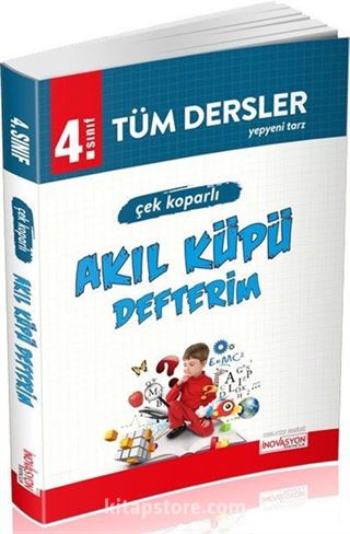 4.Sınıf Çek Koparlı Akıl Küpü Defterim