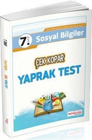 7.Sınıf Sosyal Bilgiler Çek Kopar Yaprak Test