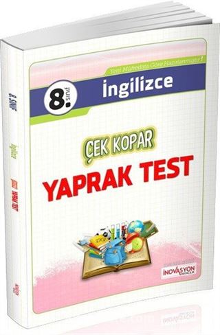 8.Sınıf İngilizce Çek Kopar Yaprak Test