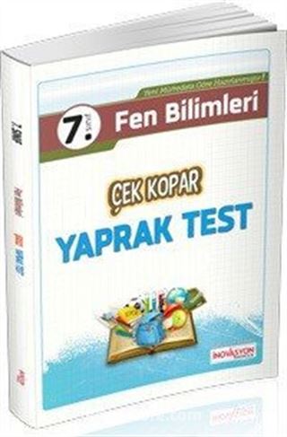 7.Sınıf Fen Bilimleri Çek Kopar Yaprak Test