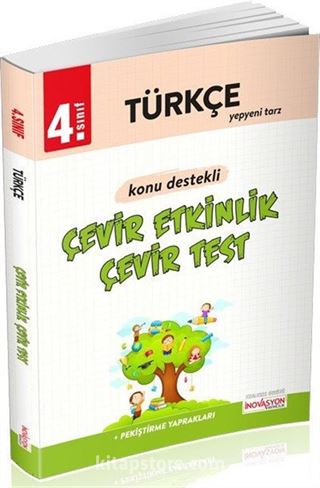 4.Sınıf Türkçe Çevir Etkinlik Çevir Test