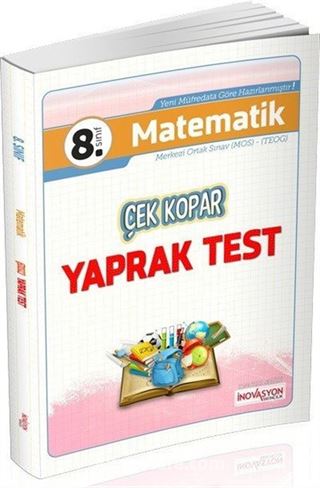 8.Sınıf Matematik Çek Kopar Yaprak Test