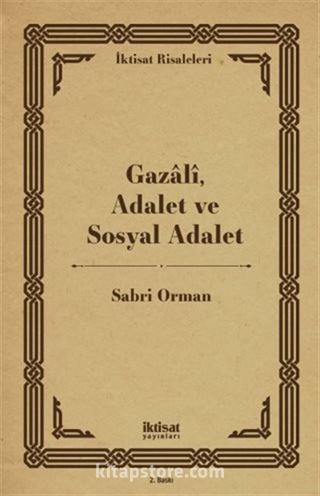 Gazali, Adalet ve Sosyal Adalet