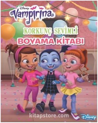 Disney Vampirina Korkunç Sevimli Boyama Kitabı