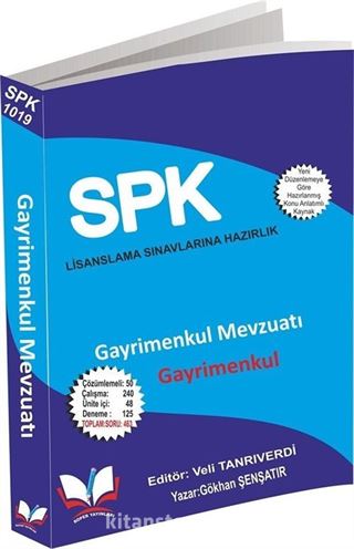 SPK SPF Lisanslama 1019 Gayrimenkul Mevzuatı Gayrimenkul