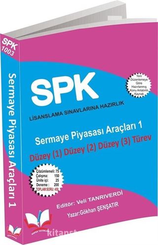 SPK SPF Lisanslama 1003 Sermaye Piyasası Araçları 1 Düzey 1-2-3 Türev