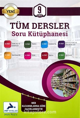 9. Sınıf Tüm Dersler Soru Kütüphanesi