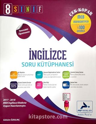 8. Sınıf İngilizce Soru Kütüphanesi