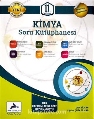 11. Sınıf Kimya Soru Kütüphanesi