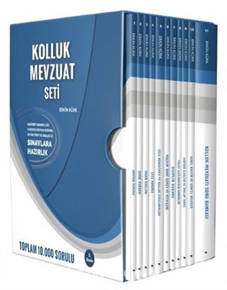 2018 Komiser Yardımcılığı Kolluk Mevzuatı (11 Kitap Set)