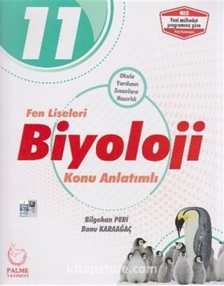 11. Sınıf Fen Liseleri Biyoloji Konu Anlatımlı