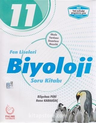 11. Sınıf Fen Liseleri Biyoloji Soru Kitabı