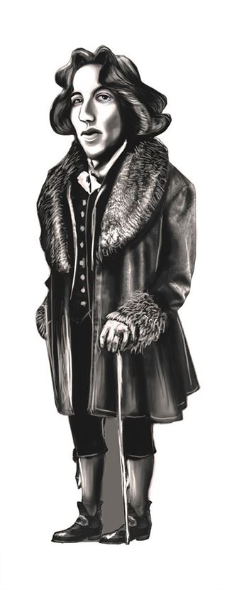 Oscar Wilde - Karikatür Ayraç