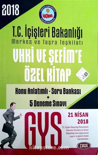 GYS İçişleri Bakanlığı VHKİ ve Şefime Özel Konu Anlatımlı Soru Bankası + 5 Deneme