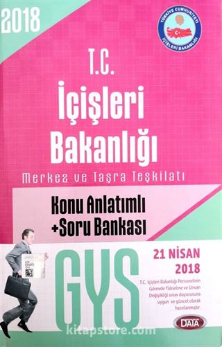 GYS T.C. İçişleri Bakanlığı Konu Anlatımlı Soru Bankası