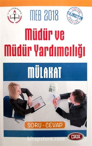 2018 MEB Müdür ve Müdür Yardımcılığı Mülakat Soru Cevap