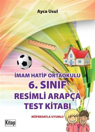 6. Sınıf Resimli Arapça Test Kitabı (Yeni Müfredat)