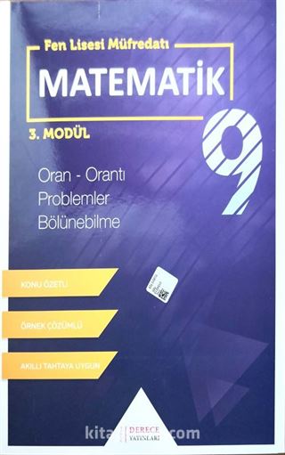 Matematik 9 3. Modül Oran Orantı Problemler Bölünebilme