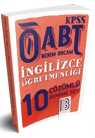 2018 ÖABT İngilizce Öğretmenliği Çözümlü 10 Deneme Seti