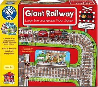 Giant Railway Large Interchangeable Floor Jigsaw