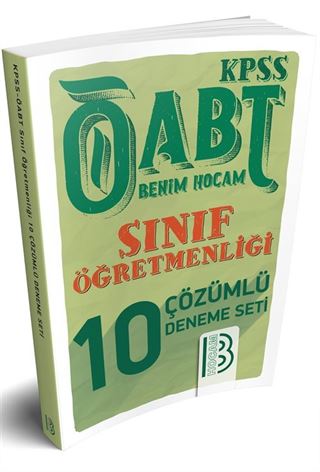 2018 ÖABT Sınıf Öğretmenliği Çözümlü 10 Deneme Seti