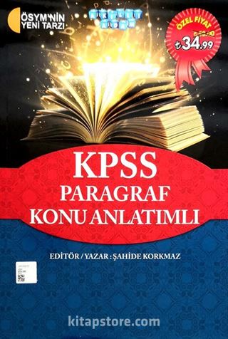 KPSS Paragraf Konu Anlatımlı