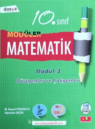 10. Sınıf Modüler Matematik Modül 3 Dörtgenler Ve Çokgenler