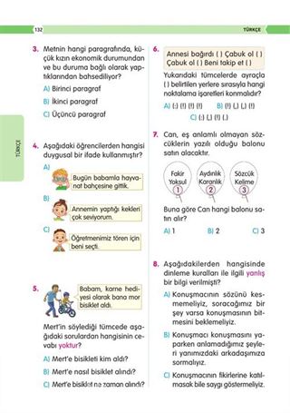 3. Sınıf Vip Tüm Dersler Soru Bankası