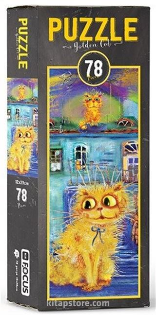 Puzzle / Golden Cat (78 Parça)