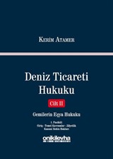 Deniz Ticareti Hukuku Cilt 2 / Gemilerin Eşya Hukuku (1. Fasikül : Giriş - Temel Kavramlar - Zilyetlik - Kanuni Rehin Hakları)