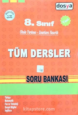 8. Sınıf Tüm Dersler Soru Bankası