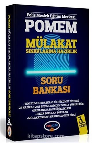 POMEM Mülakat Sınavlarına Hazırlık Soru Bankası