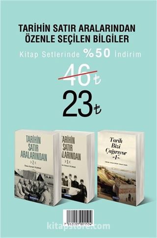 Tarihin Satır Aralarından Özenle Seçilen Bilgiler (3 Kitap)