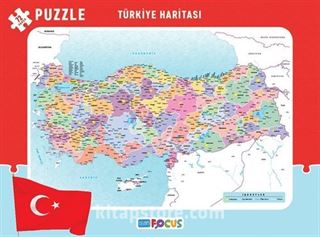 Puzzle / Türkiye Haritası / BF090 (72 Parça)