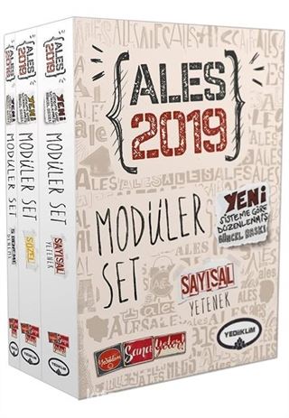 2019 Ales Konu Anlatımlı Modüler Set