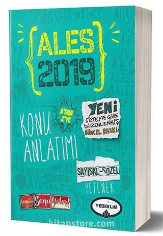 2019 Ales Tüm Adaylar Konu Anlatımlı