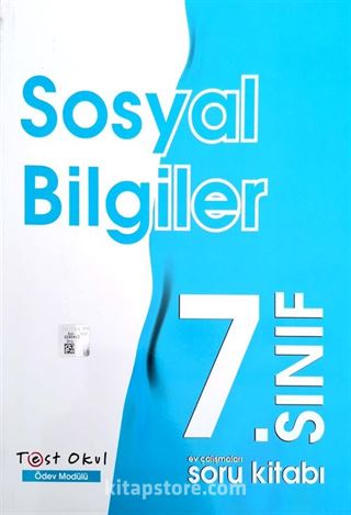 7. Sınıf Sosyal Bilgiler Ev Çalışmaları Soru Kitabı