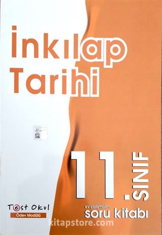 11. Sınıf İnkılap Tarihi Ev Çalışmaları Soru Kitabı