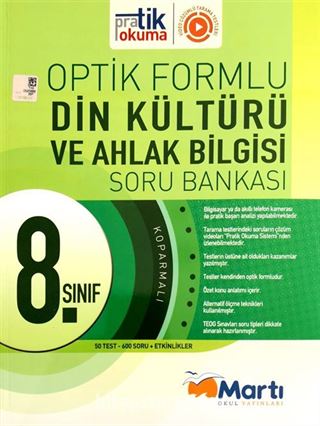 8. Sınıf Din Kültürü Ve Ahlak Bilgisi Soru Bankası Optik Formlu