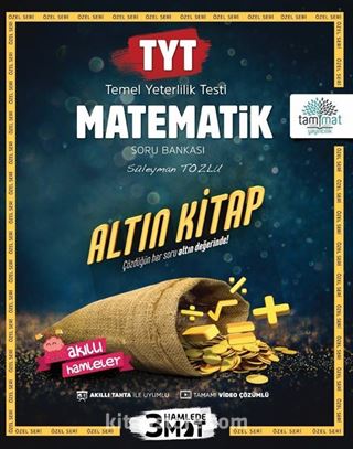 TYT Matematik Altın Kitap Tamamı Video Çözümlü Soru Bankası