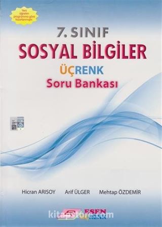 7. Sınıf Sosyal Bilgiler Üçrenk Soru Bankası