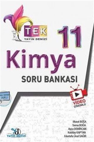 11. Sınıf TEK Serisi Video Çözümlü Kimya Soru Bankası