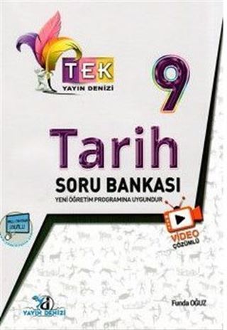 9. Sınıf TEK Serisi Video Çözümlü Tarih Soru Bankası