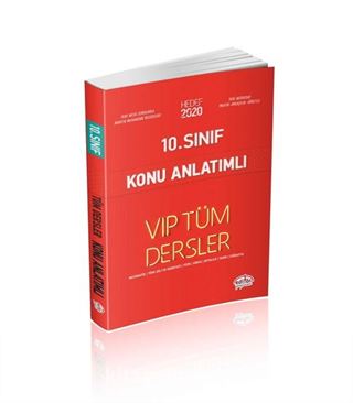 10. Sınıf Vıp Tüm Dersler Konu Anlatımlı