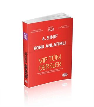 6. Sınıf Vıp Tüm Dersler Konu Anlatımlı