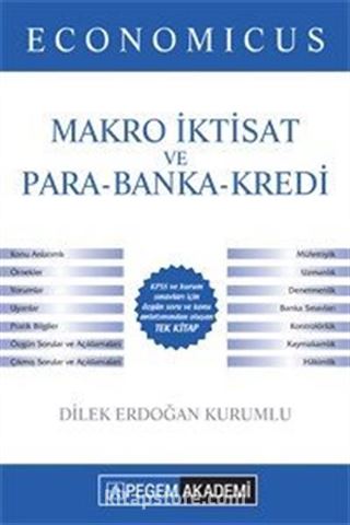 2018 KPSS A Grubu Economicus Makro İktisat ve Para-Banka-Kredi Konu Anlatımı